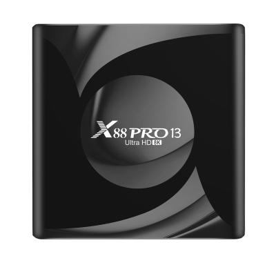 China Hot Selling Android 13 Smart TV Box X88 Pro 13 2GB/4GB 16GB/32GB/64GB  With 2.4G/5G dual Wifi6 BT V5.0 Supporting Custom order X88 Pro 13 for sale