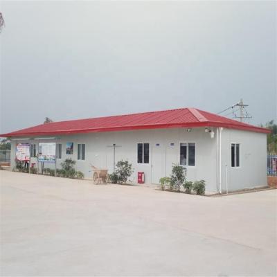 China Best Cost Effective Parking Lot WANBANG Triangle Roof Prefab House For Worker for sale