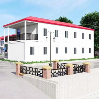 China Modern Mobile Foldable Container Homes 20ft Low Cost Container House Prefab Container House for sale