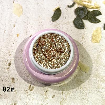 China Durable Create Your Own Metal Reflective Glitter Venalis Temperature Set With Lamp Soak Off Honey Girl Nail Polish Uv Gel for sale