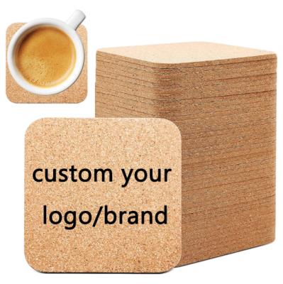 China Viable Wholesale Absorbent Set Square Shaped Ceramic Coasters Tea Cup Coasters Sublimation Coaster Table For Drinks Coffee for sale