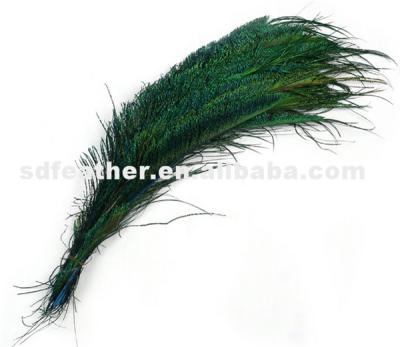 China Wholesale Decorative Peacock Feather Peacock Swords Cutting Natural Feathers for sale