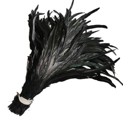 China Carnival Festivals Party Wedding Occasions Factory Direct Sale Coque Feathers Rooster Tail Feathers Material Carnival Feathers for sale