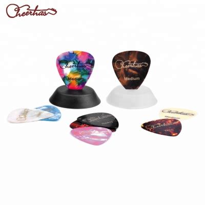 China Cheerhas Guitar Picks Custom Logo Silk Cheap Printing Electric Acoustic Guitar Picks for sale