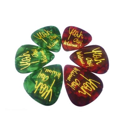 China All kind standard personalized celluloid guitar picks new novelty feel guitar and gift jewelry A for sale