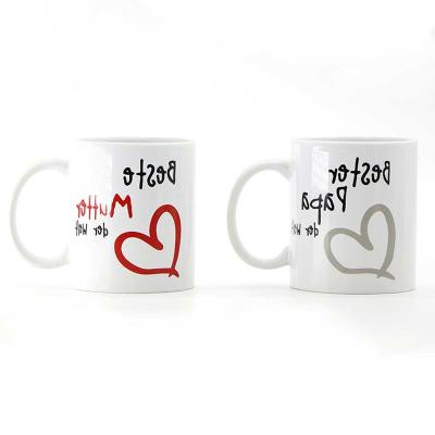 China Viable China Wholesale Supplier Hot Sale Customize Cute Cup Set Ceramic Cup&Mugs Set For Father's Day for sale