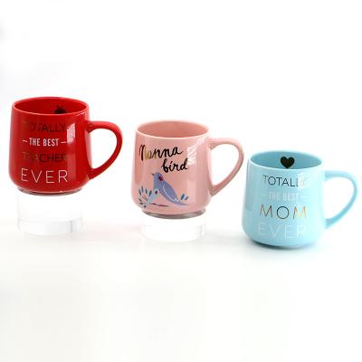 China China viable wholesale supplier hot sale customize mother&father's day ceramic cup&mugs for sale