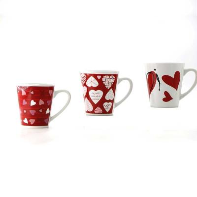 China Viable Wholesale China Supplier Customized Hot Selling Ceramic Cup&Mugs Heat Press Machine For Valentine's Day for sale