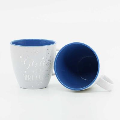 China Viable wholesale popular top grade custom logo porcelain decal mug custom mugs ceramic souvenirs for sale for sale