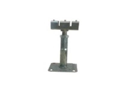 China Steel Zinc Access Raised Access Floor Pedestal with Tube Φ 22 / 25mm HR1009 for sale