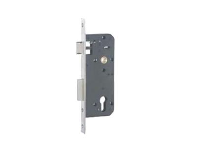 China Distance 70, 72, 85mm Zinc / Steel Pocket Door Mortise Lock Body HR4003 for sale