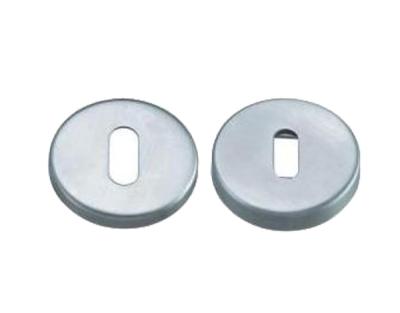 China Φ 53 mm Satin Nickle / Chrome Hidden Door Lock Plate Cover HR6009 for sale