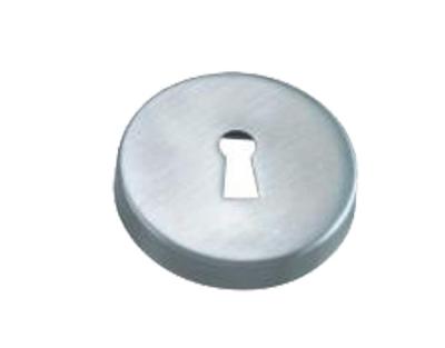 China Stainless Steel 304, Aluminium Brush Nickle Privacy Door Lock Protector Plate HR6011 for sale