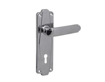 China 80 mm House Bedroom Interior Door Handles Hardware Replacement HR3025 for sale