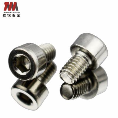 China SUS304 Cap Stainless Steel Socket Machine Screw Fasteners Hex Socket Head Cap Screws for sale