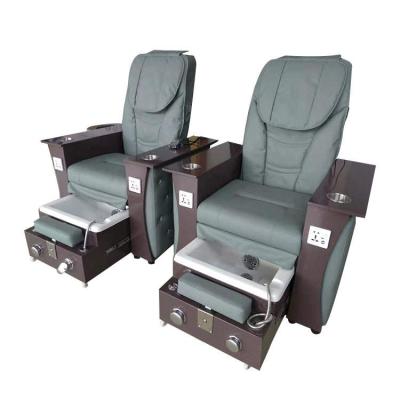 China LuxeBeauty Modern Luxury Spa Pedicure Chair Pedicure Chair With Bowl Manicure Pedicure Chair For Nail Salon for sale