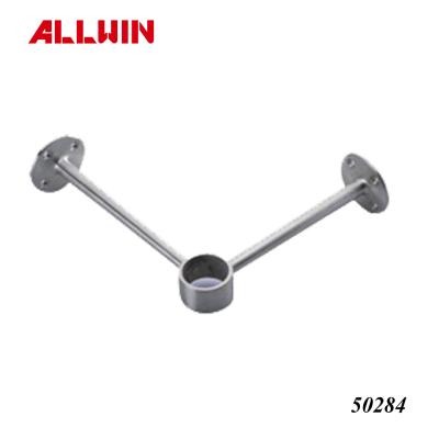 China 304 Or 316 Stainless Steel Floor Foot Railing Bracket for sale