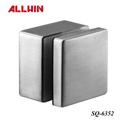 China 304 or 316 stainless steel glass adapter glass standoff square design for sale