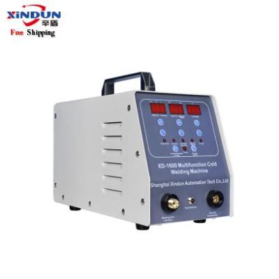 China Intelligent Cold Welding Machine Hotels XD-1600 Precision Spot Welding Portable Repair Machine for sale