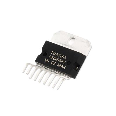 China Original 15-Multiwatt TDA7293V TDA7293 Chip Class AB Standard Audio Power Amplifier IC 1 Channel (Mono) for sale