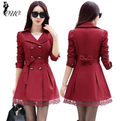 China The latest design QUICK DRY fashion clothing Korea lace wind coats OC71 for sale