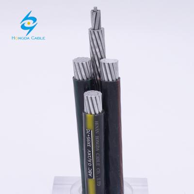 China SIP-1 SIP-2 SIP-3 SIP-4 Drop Wire Bundle Aerial Aluminum Self Supporting Aerial Drop Cable for sale