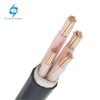 China Construction 4 Core Cable 35mm Ground Cable Low Voltage PVC Copper Cable 4x35 nyy for sale