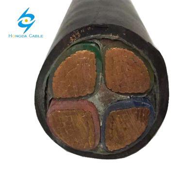 China Industrial low voltage 0.6/1 KV 4x240 cu/xlpe/pvc wires copper power cable 240 mm2 for sale