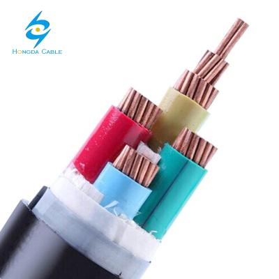 China Copper 0.6/1kV 95mm Underground Conductor 4 Core Armored SWA Cable for sale