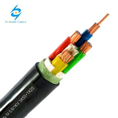 China Construction multi cores 600/1000V kable copper conductor PVC/XLPE insulated electric power cable for sale