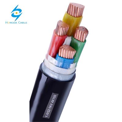 China Construction Top 10 In Africa And India Market YJV 0.6/1kV XLPE Insulated PVC Sheath Power Cable for sale