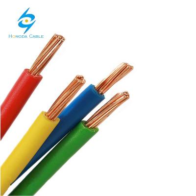 China Underground Cu PVC Coated Electrical Wire Copper Stranded 2/0 Gauge Power Wires for sale