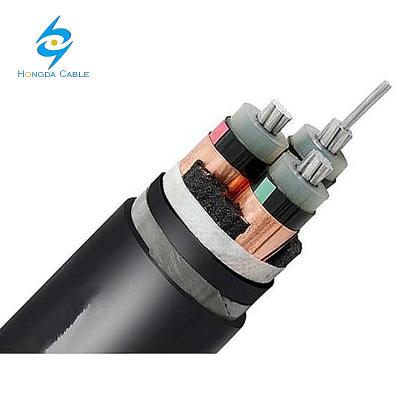 China Construction 240mm2 20kv Aluminum Medium Voltage XLPE Power Cable HV MV Cable for sale