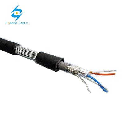 China RS485 Communication Cable Signal Cable Underground Industrial SWA 1 Pair 1.5mm for sale