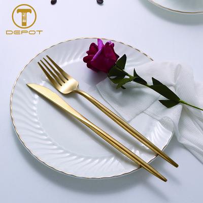 China DEBAO Professional 304 Stainless Steel Stocked Wedding Cutlery For Sale for sale