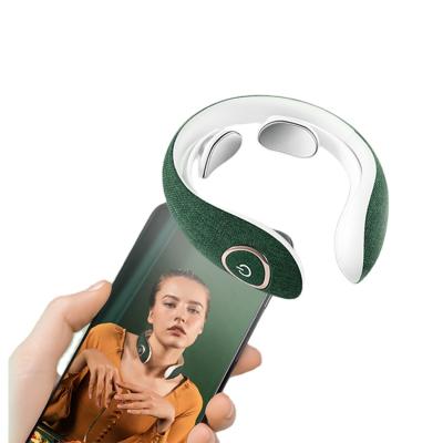 China Convenient Multifunctional Electric Neck Massager Radio Kneading Protective Neck Relieve Cervical Decompression for sale