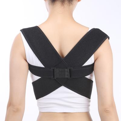 China Easy to put on High Quality Comfortable Adjustable Corrector Corrector Brace Posture Poture and Relieve Kyphosis and Lower Back Pain for sale