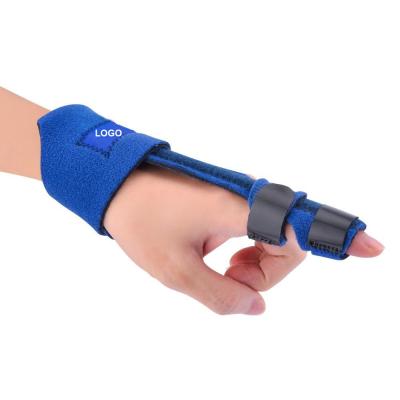 China Health Care Finger Stabilizer Splint Finger Splints Care and Pain Relief Hand Splint Malleable Metal Finger Support for sale