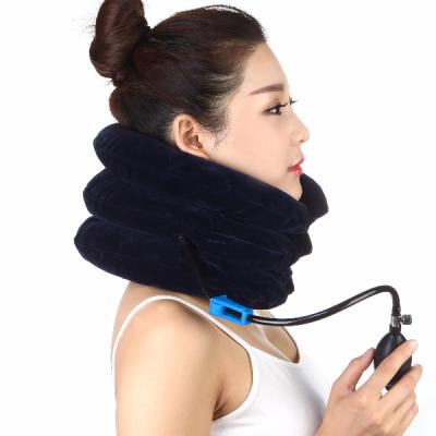 China High Quality Comfortable Breathable Adjustable Traction Collar/Neck Brace Support Cervical Collar For Neck Fixation for sale