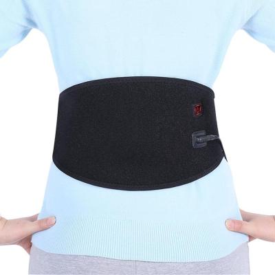 China Durable Electric Waist Heating Pad Belt for Lower Back Pain, Hot Cold Therapy Heated Support Belt for Lumbar Spine Arthritis, Strains for sale