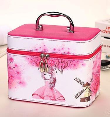 China Makeup Wholesale Makeup Travel Fashoion Fashion Cosmetic Bag Organizer for sale