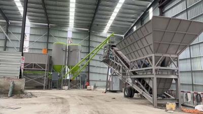 China 60m3/H Mini Mobile Concrete Batching Plant Portable Machine Ready Mix for sale