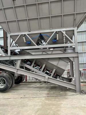 China Portable Concrete Batching Plant Mobile Ready Mix for sale