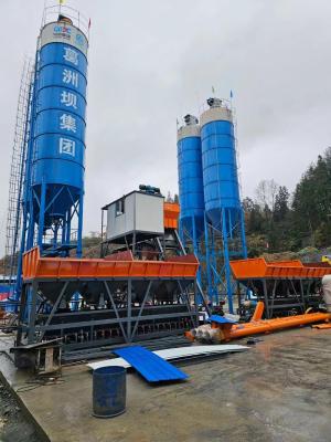 China Hzs25 Basis-Free Concrete Mixing Plant Totally Automatic Concrete Batching Plant for sale