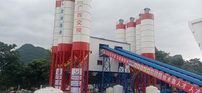 China Concrete Batching Plant Business For Sale , Hzs180 concrete Batching Equipment In Etheopia for sale