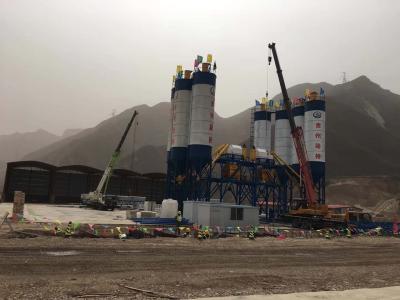 China New HZS180X8 180 m³/h Concrete Batching Plant for Road Construction for sale