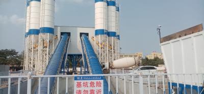 China HZS90 HZS120 HZS180 HZS240 Concrete Batching and Mixing Plant for Construction Using Advanced Materials for sale