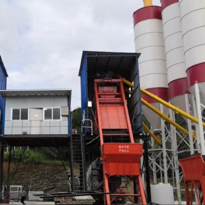 China Compact Type Mobile Batching Plant 35m3/h Ready Mix Concrete Plant for sale