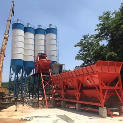 China Hzs50 China Concrete Mixing Plant for sale