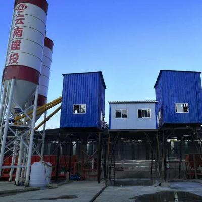 China Ready Mixed Concrete Mixing Plant Small Concrete Batching Plant Cement Skip Type for sale